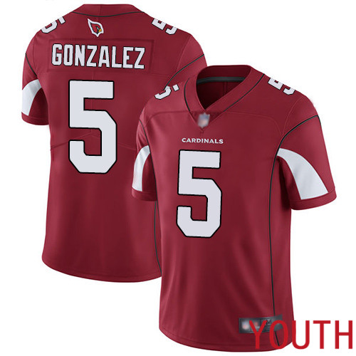 Arizona Cardinals Limited Red Youth Zane Gonzalez Home Jersey NFL Football #5 Vapor Untouchable->youth nfl jersey->Youth Jersey
